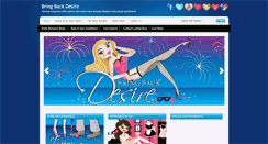 Desktop Screenshot of bringbackdesire.com